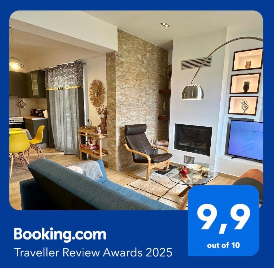 Chic Apartment In Nature, 5-Min Walk To The Beach Kalamata Exterior photo